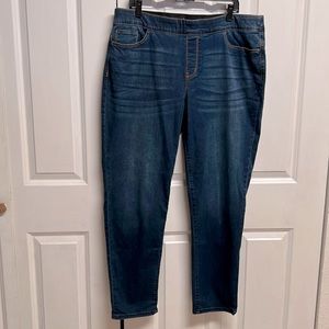 Croft & Barrow Women's Boyfriend Jeans - Dark Blue